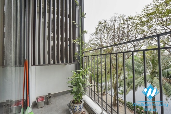 A nice apartment with nice view for rent in Truc Bach area, Ba Dinh district.